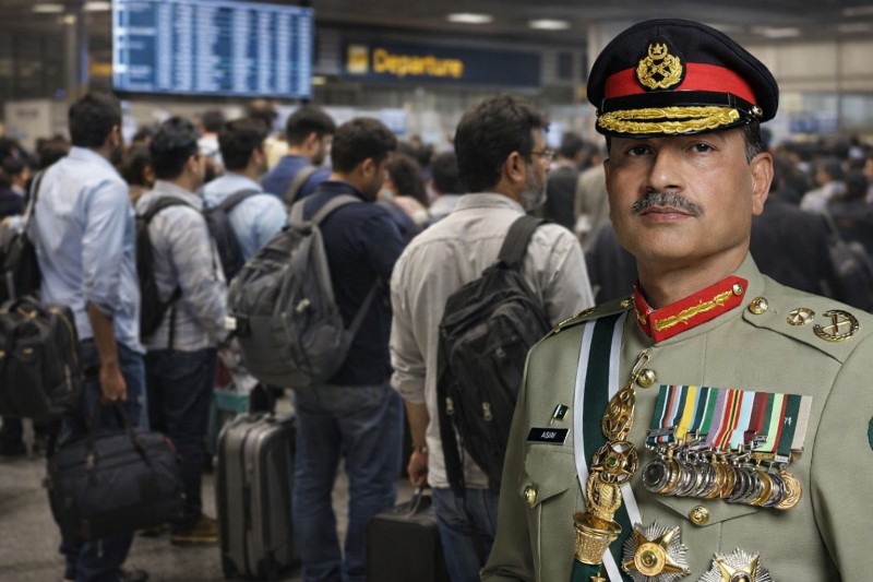 Pakistan’s skilled workforce continues to leave as leaders defend migration as “brain gain” amid worsening economic strain.