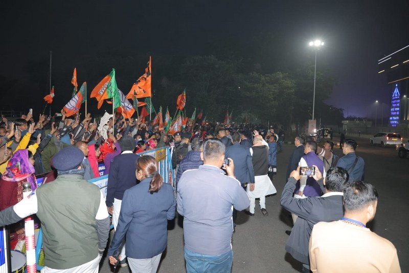 In images: Amit Shah arrives in Kolkata for a 3-day visit in poll-bound West Bengal