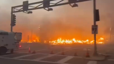 New fire erupts in Los Angeles, forces evacuation of tens of thousands