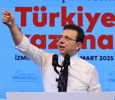 Thousands protest over Turkish opposition leader Ekrem Imamoglu's arrest