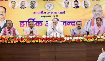 Amit Shah briefs BJP MLAs in his three-day Jammu and Kashmir visit