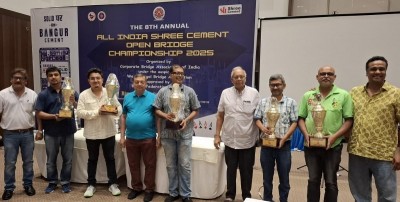 Shree Cement Bridge Championbship: Formidables retain title, Pinaki-Satyabrata win pairs
