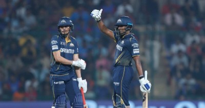 Sai Sudharshan, Shubman Gill overshadow KL Rahul's hundred to take Gujarat Titans to IPL playoffs
