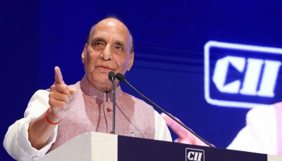 Days not far when people of PoK will voluntarily reunite with India: Rajnath Singh