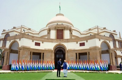 In Images: Paraguay President Santiago Palacios Meets PM in New Delhi