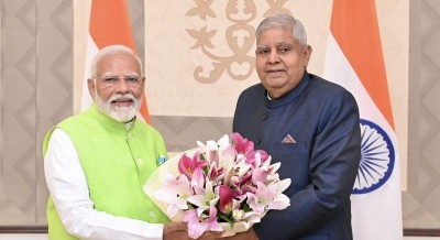 'Wish him good health': PM Modi on Jagdeep Dhankhar's shock resignation