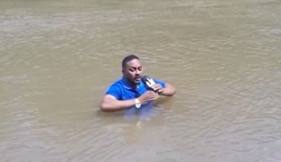 Brazil: Journalist steps on the body of a 'missing' girl while reporting on her disappearance