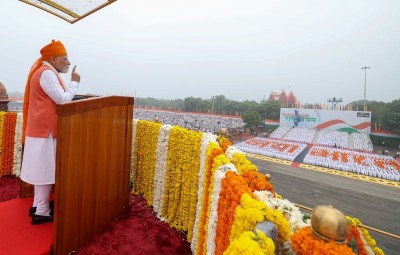 'A proud and golden chapter': PM Modi lauds RSS in his Independence Day speech