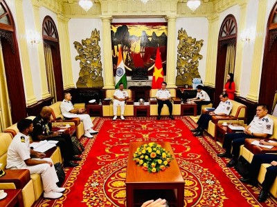 ICG, Vietnam Coast Guard officials participate in 6th High-Level Meeting in Hanoi