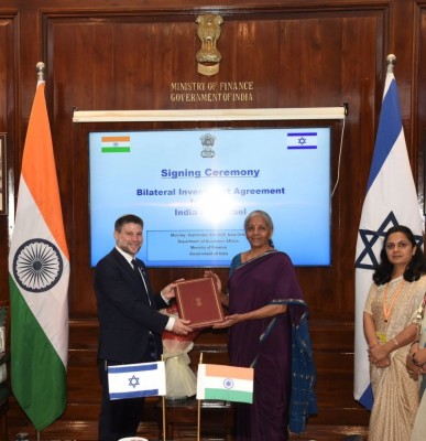 India, Israel sign BIT to promote investments