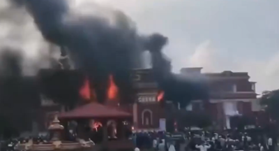 Ex-Nepal PM's wife succumbs to injuries after burnt alive as protest against social media ban and corruption turns violent