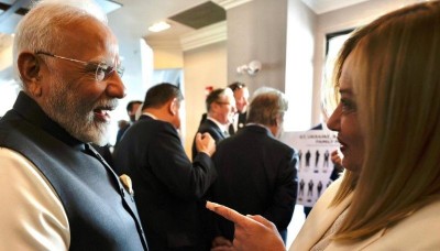 Meloni, Modi discuss Ukraine conflict, wish to see an early and peaceful resolution of conflict