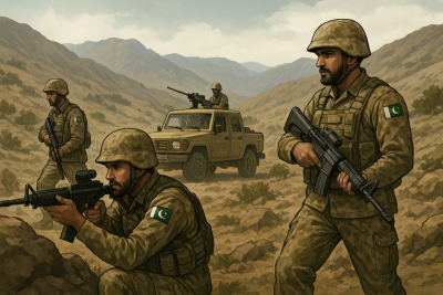 Pakistani security forces kill 10 terrorists during intelligence-based operations in North Waziristan