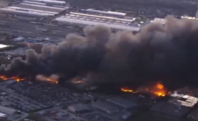 Horror in the air: UPS cargo plane crashes in Louisville minutes after takeoff, 7 dead