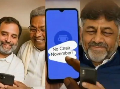 ‘No chair November’? BJP’s AI video takes a dig at Karnataka Congress power tussle