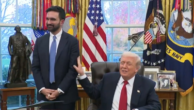 'You can just say yes': Trump gives jaw-dropping answer on fascism to Mamdani!