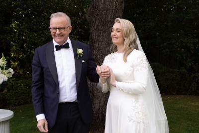 Love in Canberra! Australian PM Albanese ties the knot with Jodie Haydon