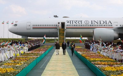 In images: PM Modi arrives in Ethiopia