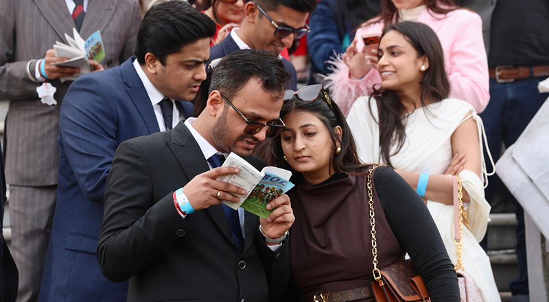 The Kolkata Derby horse races held at the Royal Calcutta Turf Club (RCTC) in Kolkata 1st January 2026