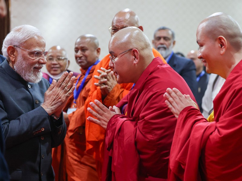 In Images: PM inaugurates Buddha relics exposition in New Delhi