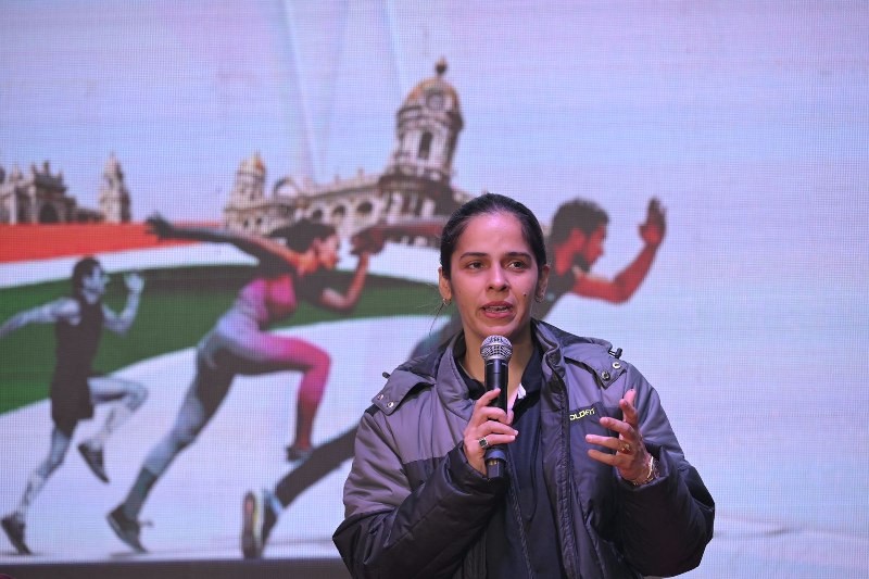 In Images: Saina Nehwal inaugurates Ekal Run in Kolkata