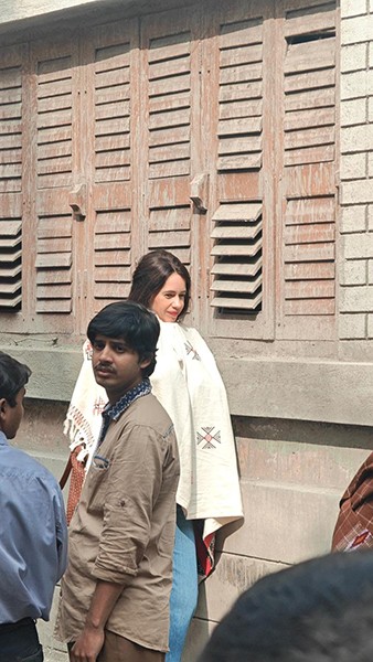Kolkata streets turn film set as Kalki Koechlin shoots new series