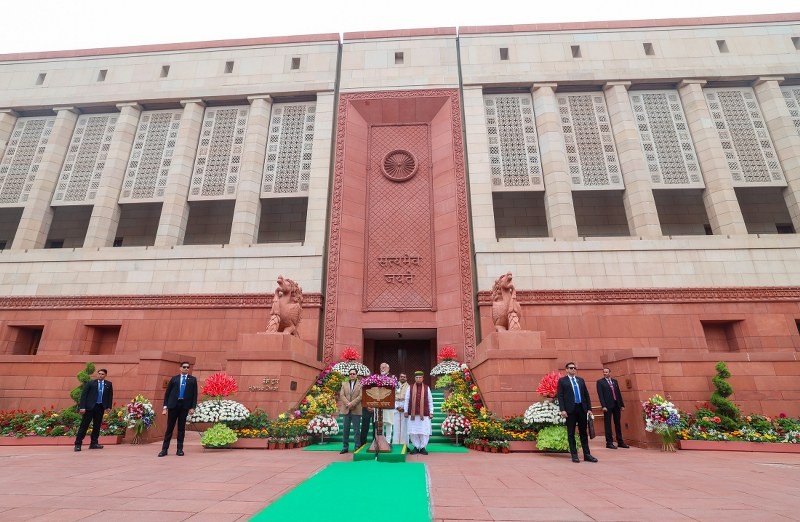 In Images: PM Modi’s message from Parliament on Budget Session Day 2