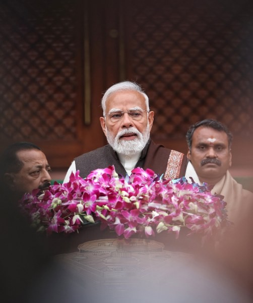 In Images: PM Modi’s message from Parliament on Budget Session Day 2