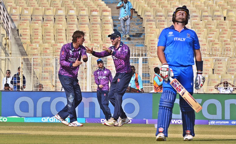 In Images: Scotland beat Italy in Men's T20 World Cup 2026