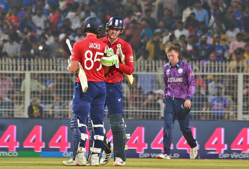 In Images: England beat Scotland at Eden Gardens