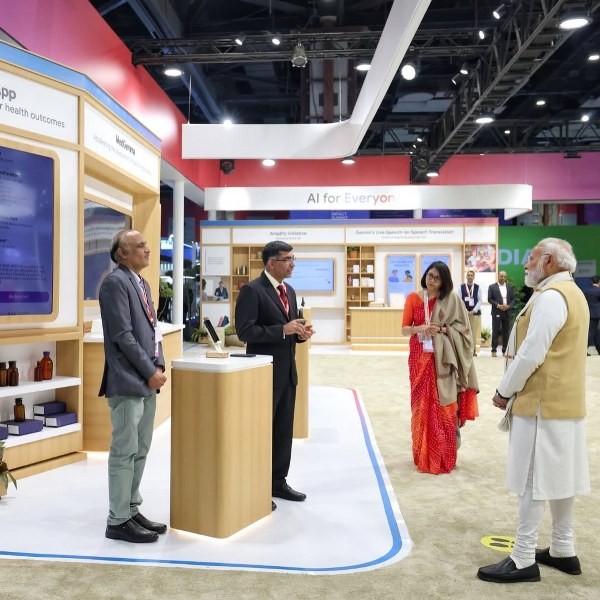 In images: PM Modi inaugurates India AI Impact Expo 2026 at Bharat Mandapam