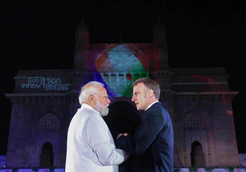 In Images: Modi, Macron attend India-France event in Mumbai