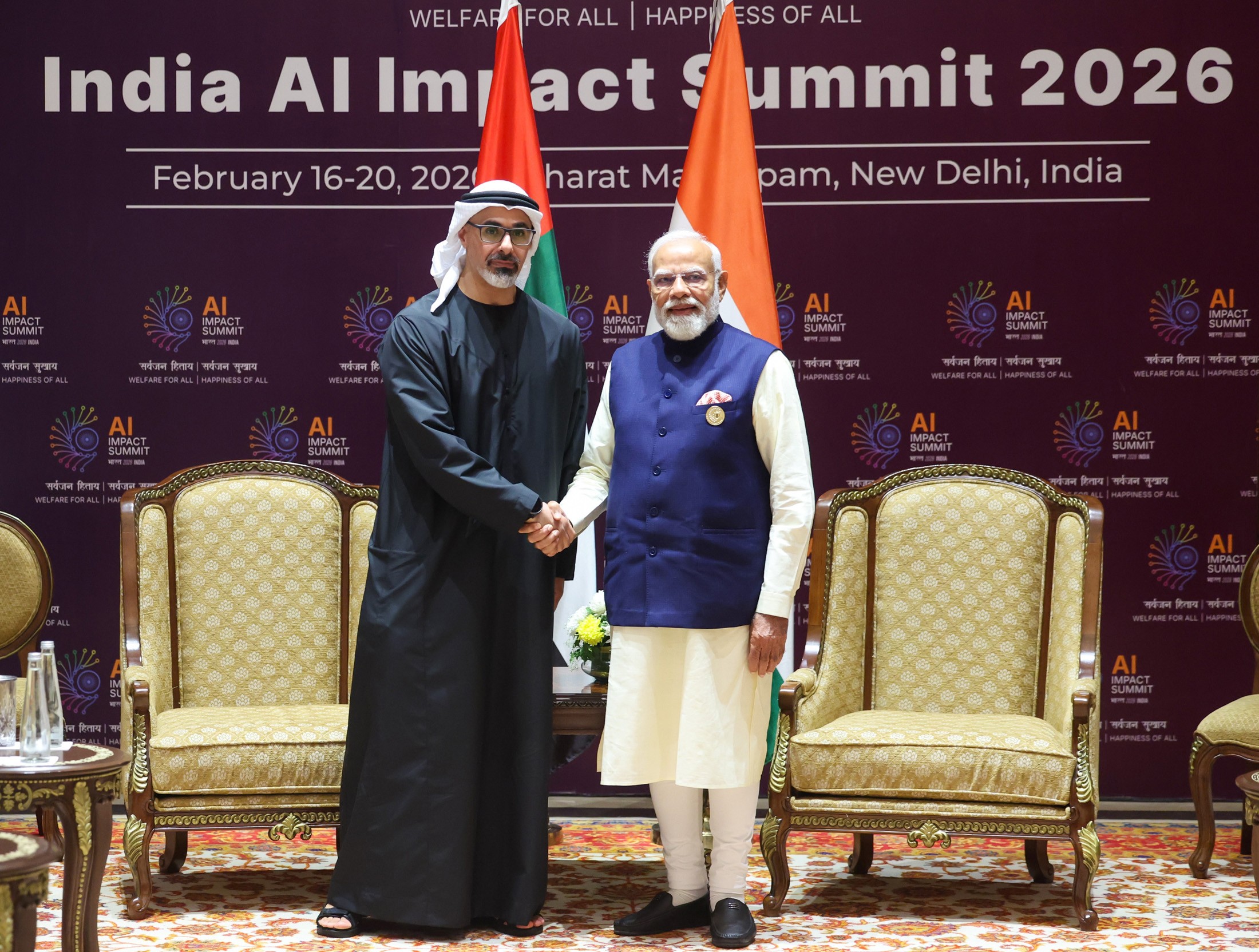 In Images: PM Modi meets global leaders on the sidelines of India AI Summit 2026