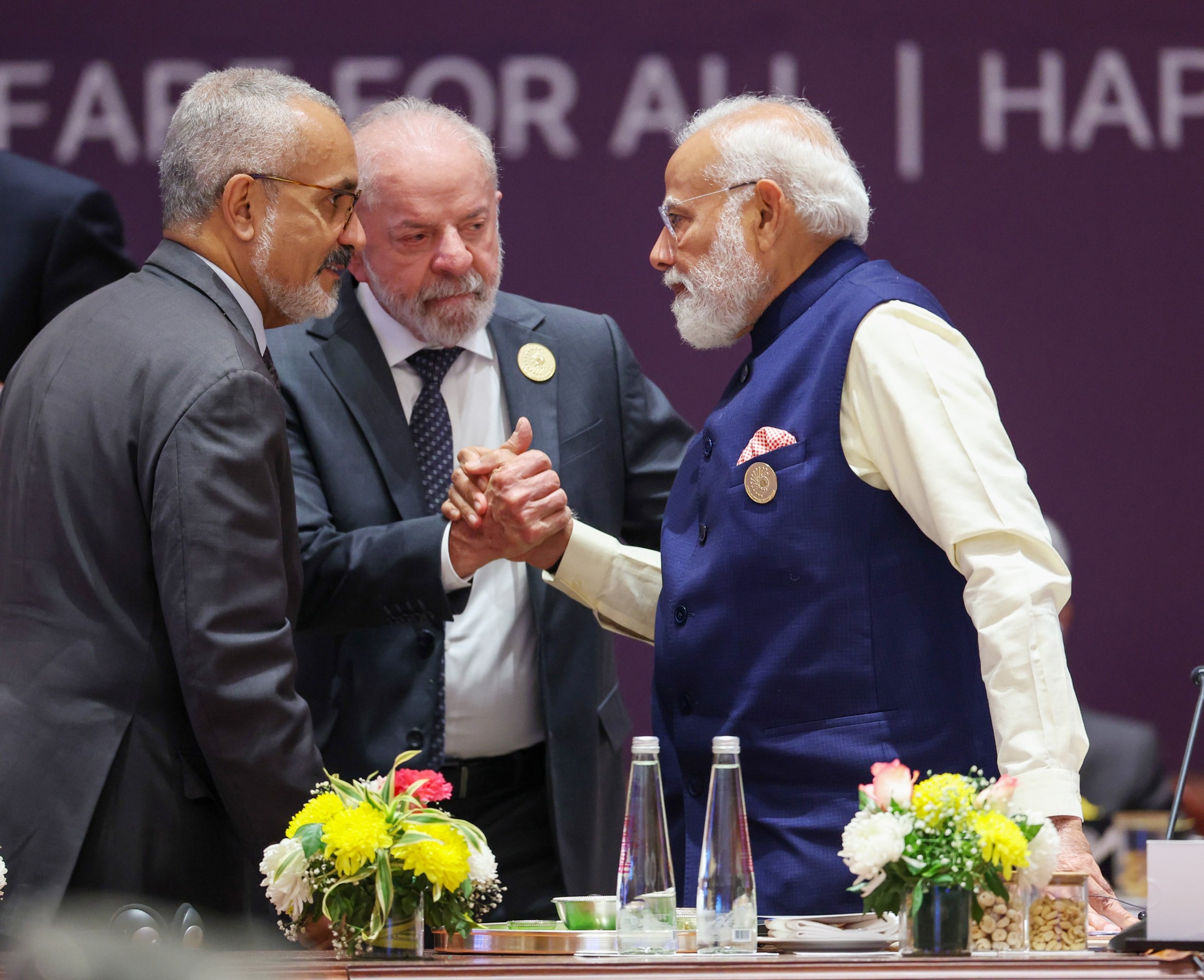 In Images: PM Modi meets global leaders on the sidelines of India AI Summit 2026