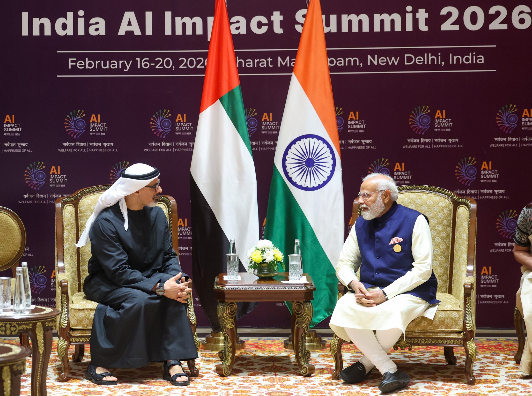 In Images: PM Modi meets global leaders on the sidelines of India AI Summit 2026