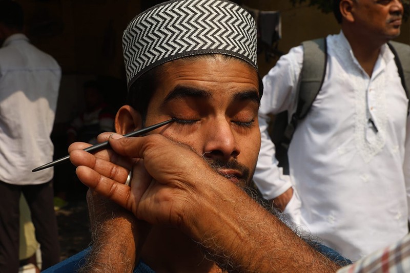 In Images: Thousands gather in Kolkata mosque on first Friday of Ramadan