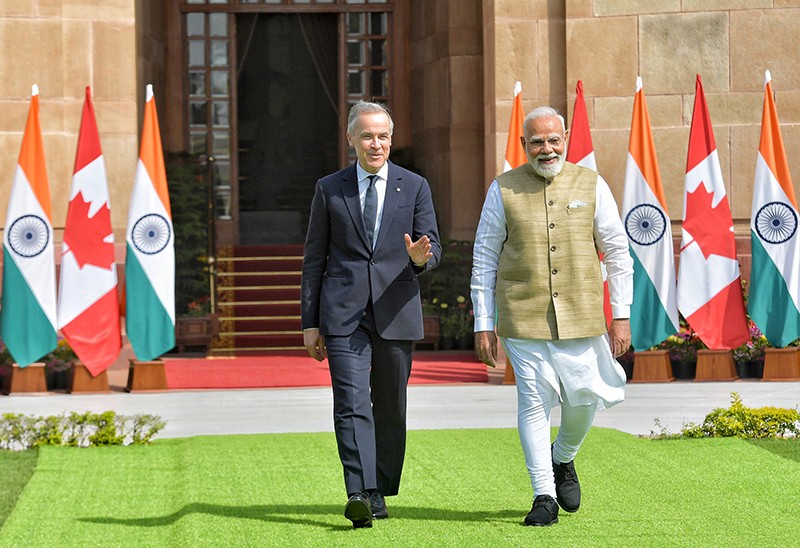 In Images: Modi, Carney meet in New Delhi to reset India-Canada ties
