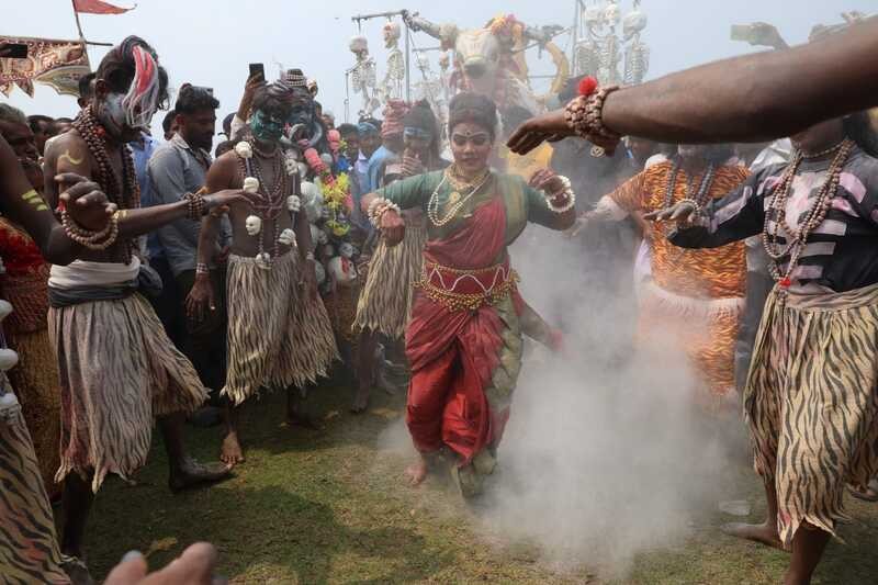 In Images: Panchu Dola Melana festival held at Chilika Lake in Odisha