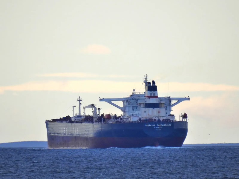 Tanker carrying Russian oil damaged in suspected underwater attack in Black Sea.