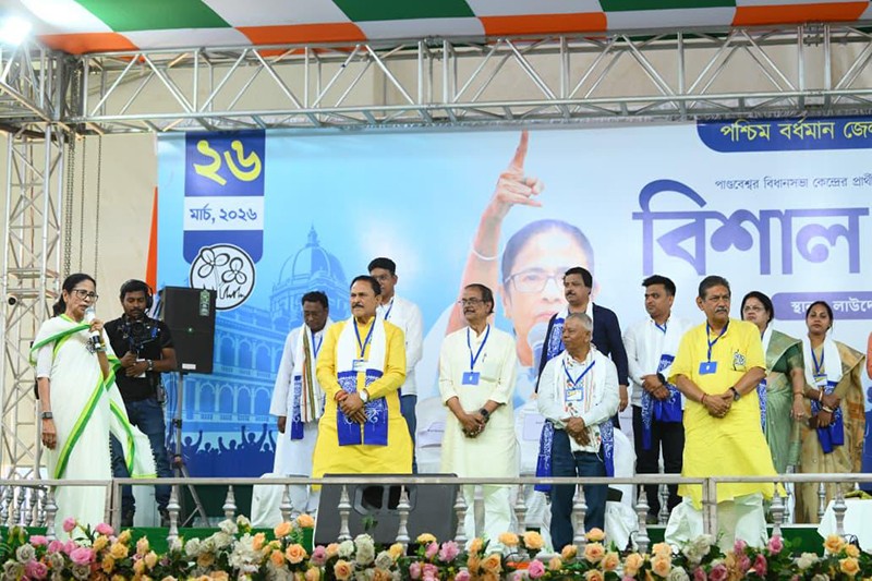 In Images: Bengal CM Mamata Banerjee addresses public rally in Moynaguri