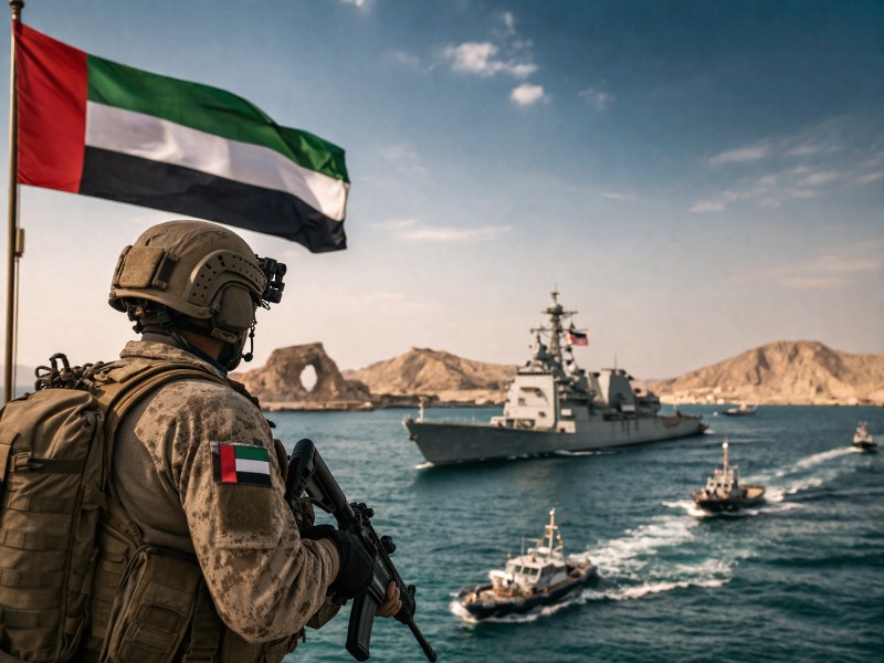 UAE weighs military role in Hormuz as Gulf tensions rise amid Iran blockade crisis.