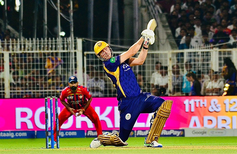 In Images: KKR face LSG at Eden Gardens