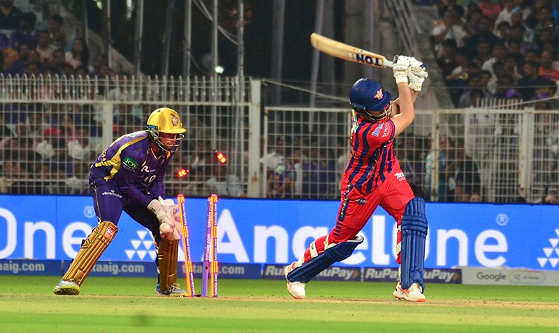 In Images: KKR face LSG at Eden Gardens