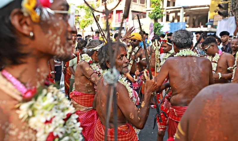 In Images: Intense devotion marks Charak Festival celebrations on Chaitra Sankranti