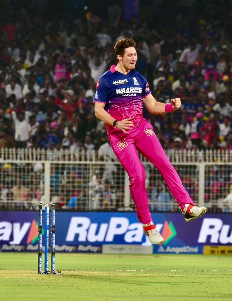 In Images: KKR ​battle​ RR at Eden Gardens as ​they ​hunt for first season win