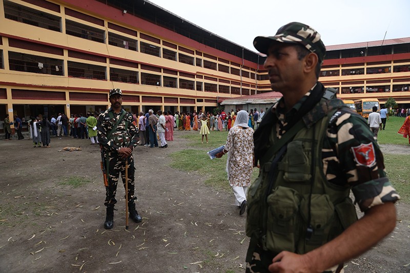 Security steps in as Siliguri votes: Disabled voter assisted in North Bengal polling