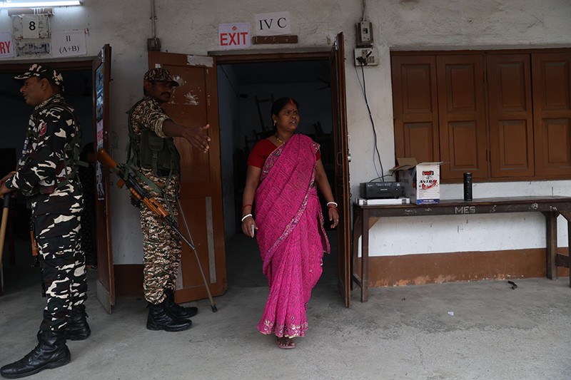 Security steps in as Siliguri votes: Disabled voter assisted in North Bengal polling
