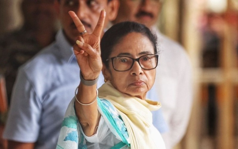 Mamata Banerjee dismisses exit polls, asserts strong TMC majority in Bengal Assembly elections.