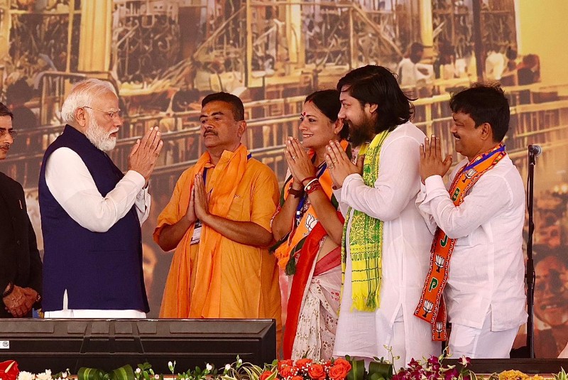 BJP used Bengal’s swearing-in ceremony to highlight caste, community, regional and women-centric political outreach efforts.