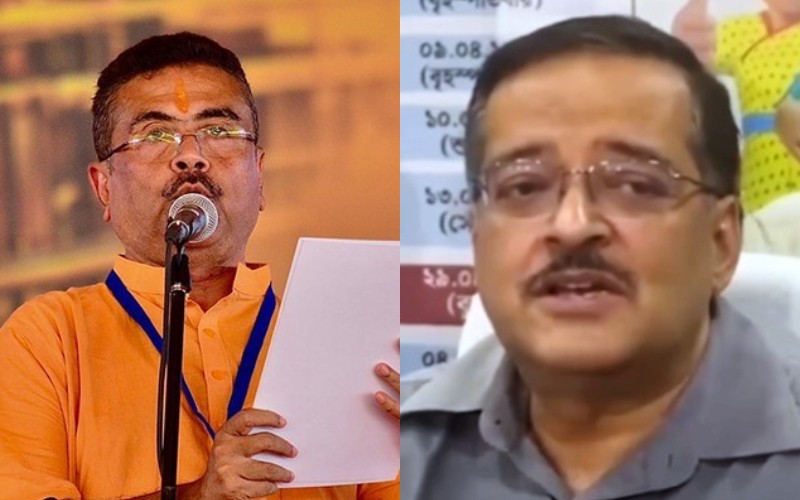 Subrata Gupta joins Suvendu Adhikari’s office after serving as Election Commission observer in Bengal.